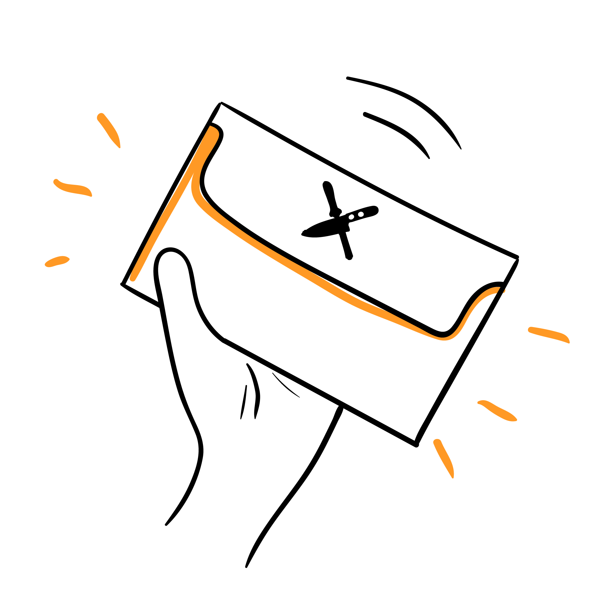 Sharpen Up 365 Protective Mailer Illustration